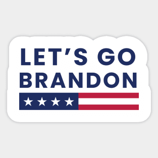 let's go brandon Sticker